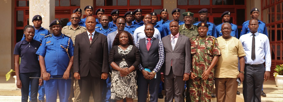 MMUST HOSTS THE INDUCTION CEREMONY OF THE NEWLY RECRUITED POLICE